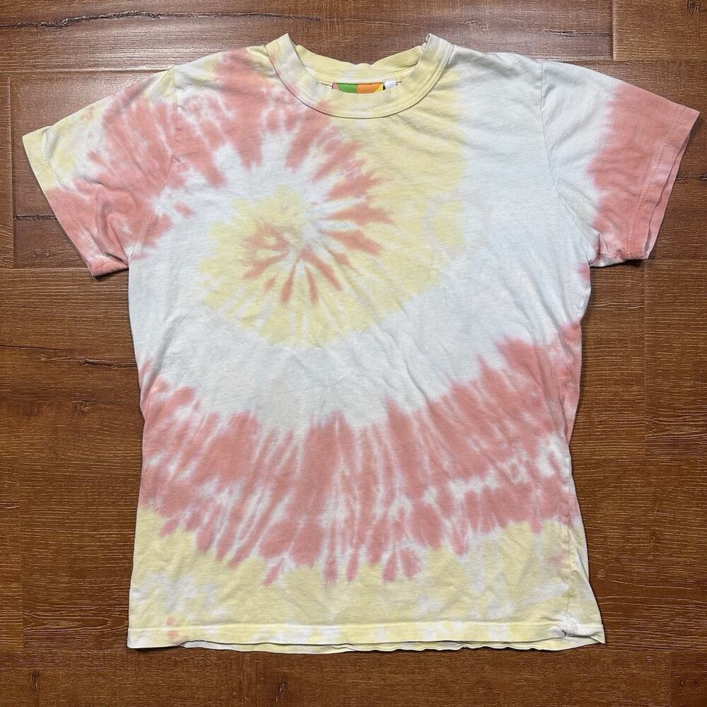 Big Bud Press Tie Dye Oversized T Shirt Womens XS Classic Fit Cotton USA Retro